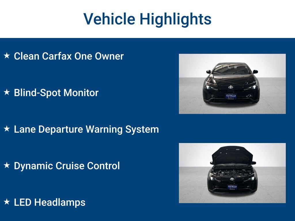 Used 2025 Midnight Black Metallic Toyota LE image 3