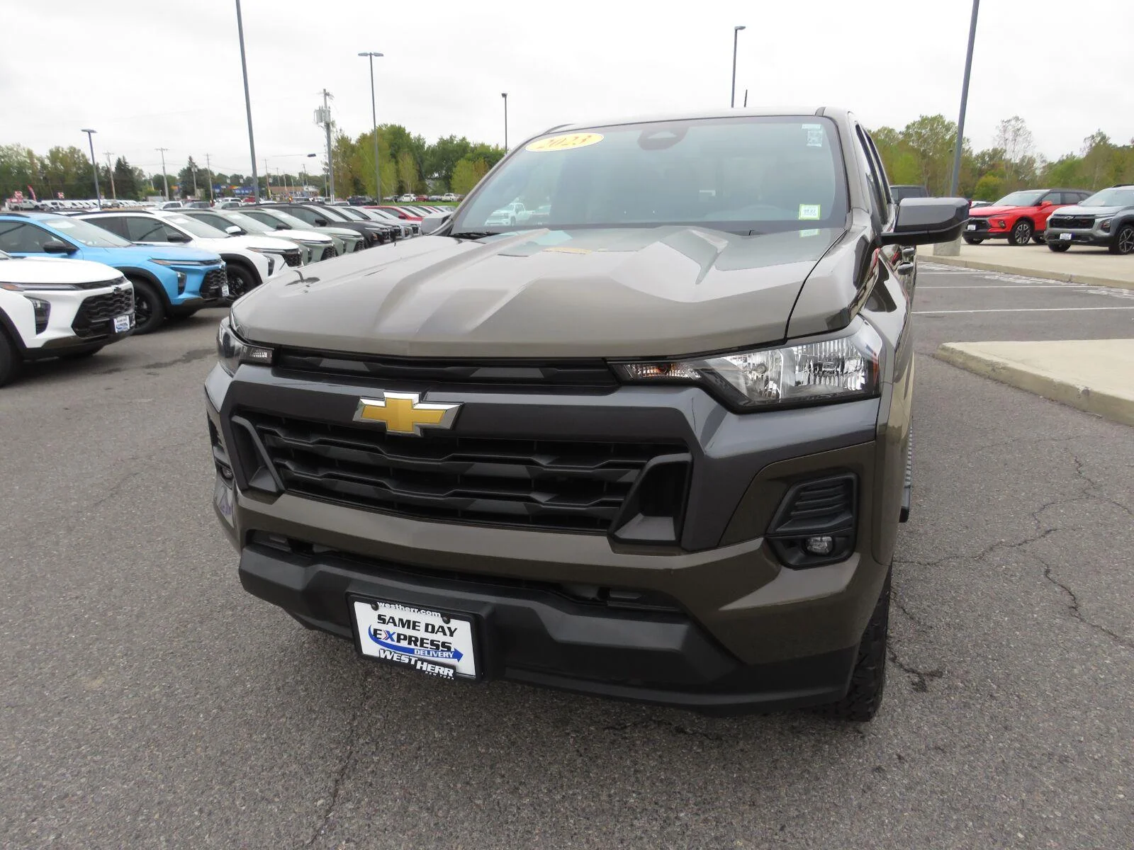 Used 2023 Harvest Bronze Metallic Chevrolet 4WD LT image 11