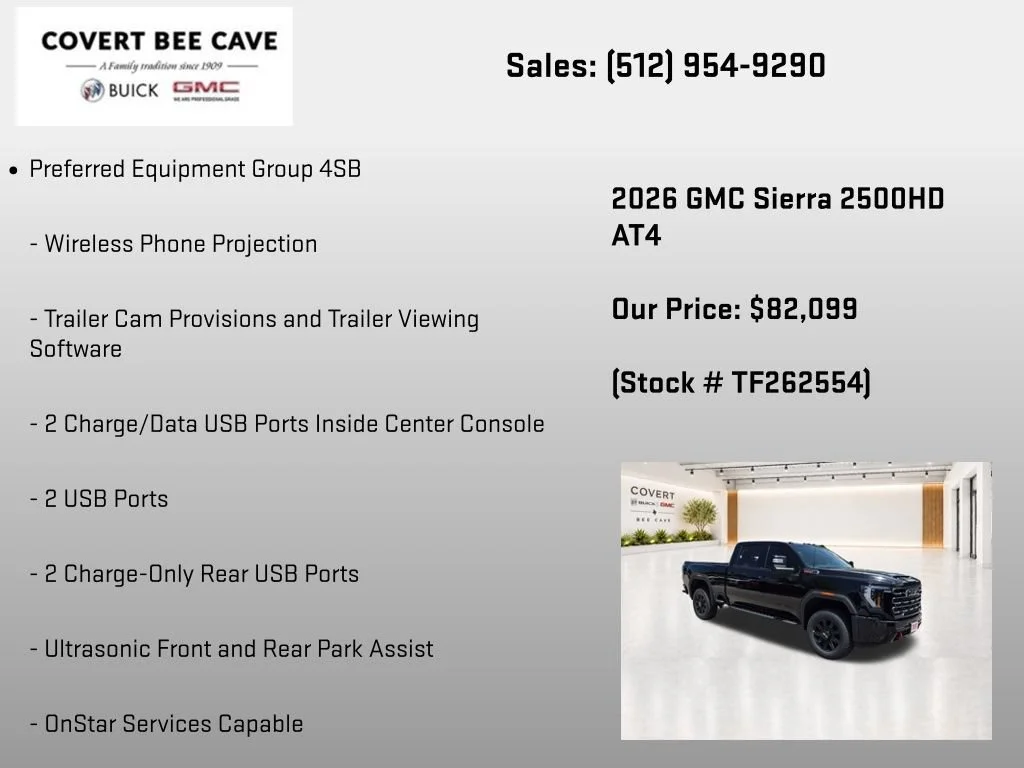 New 2026 Onyx Black GMC AT4 image 26
