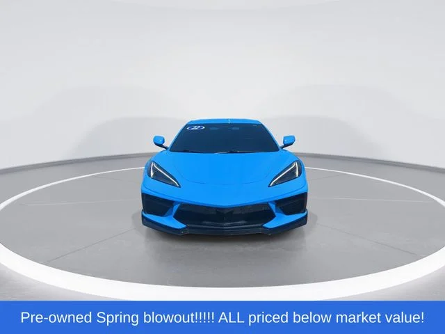 Used 2022 Blue Chevrolet Stingray image 3