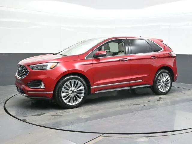 Used 2024 Red Ford Titanium image 5
