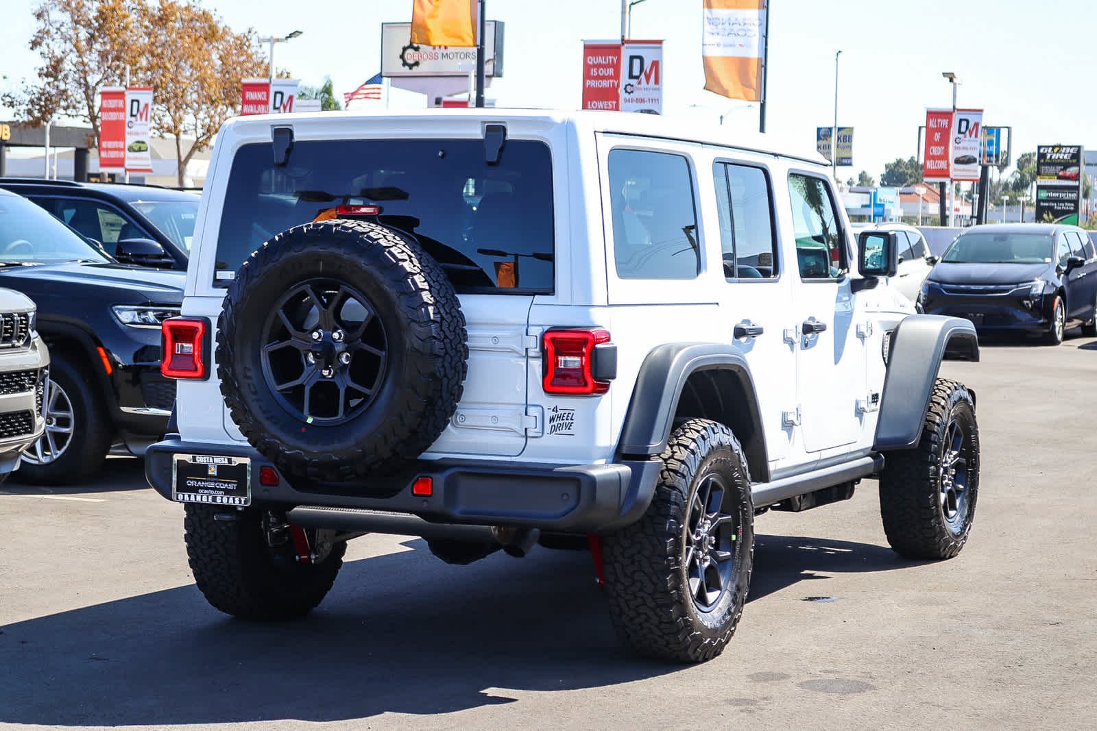 New 2027 Bright White Clear-Coat Exterior Paint Jeep Willys image 4