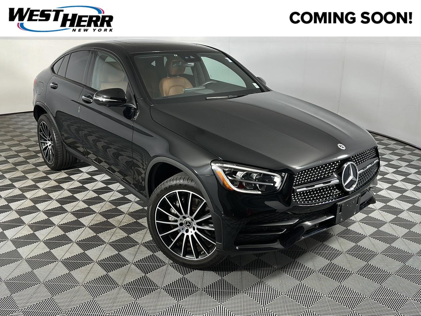 Used 2023 Obsidian Black Metallic Mercedes-Benz GLC 300 image 1
