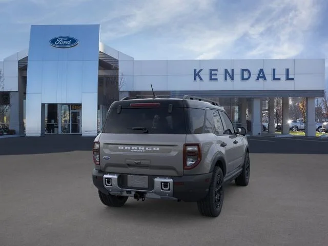 New 2025 Carbonized Gray Metallic Ford Outer Banks image 8