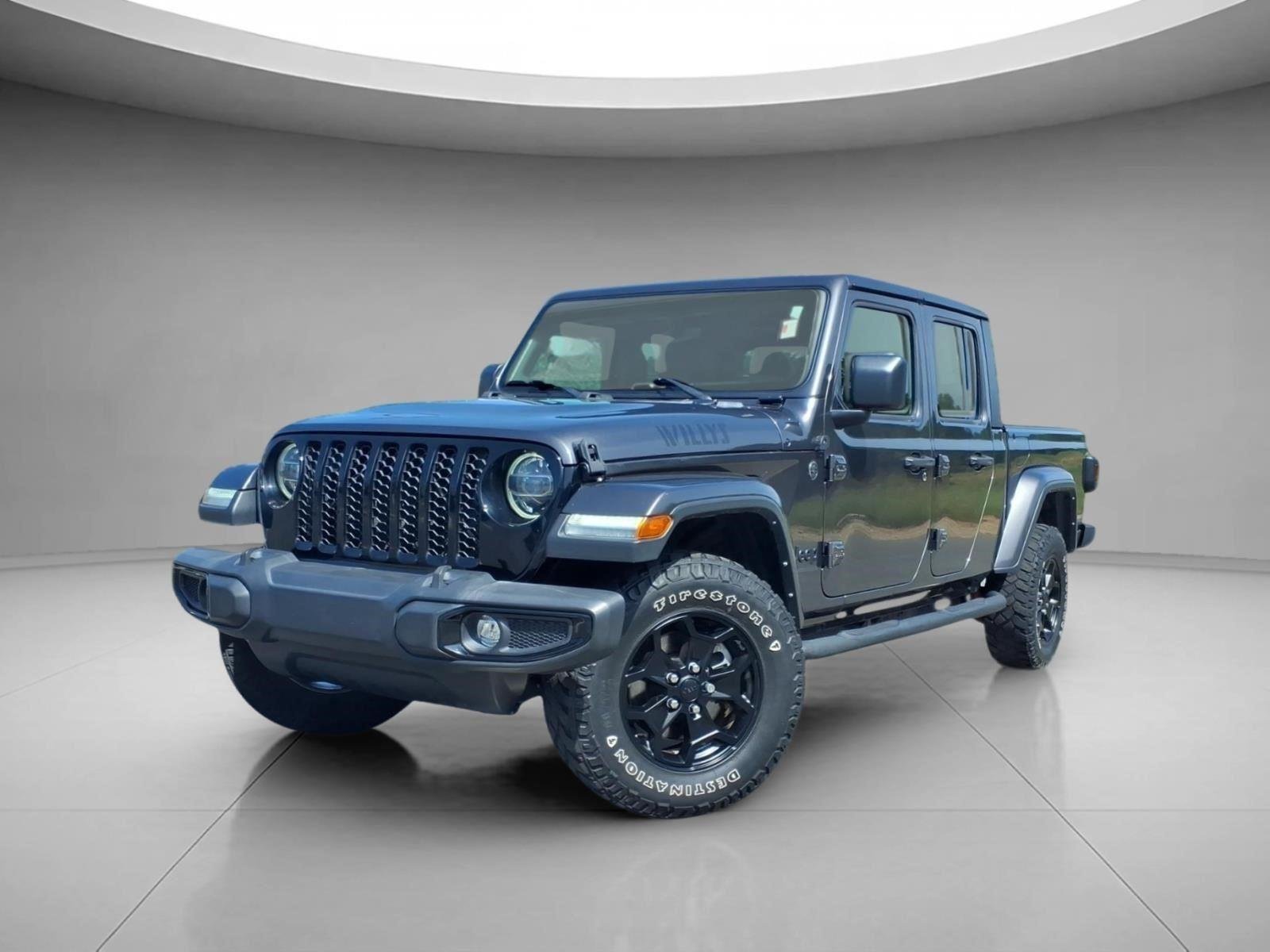 Used 2022 Granite Crystal Metallic Clearcoat Jeep Willys image 1