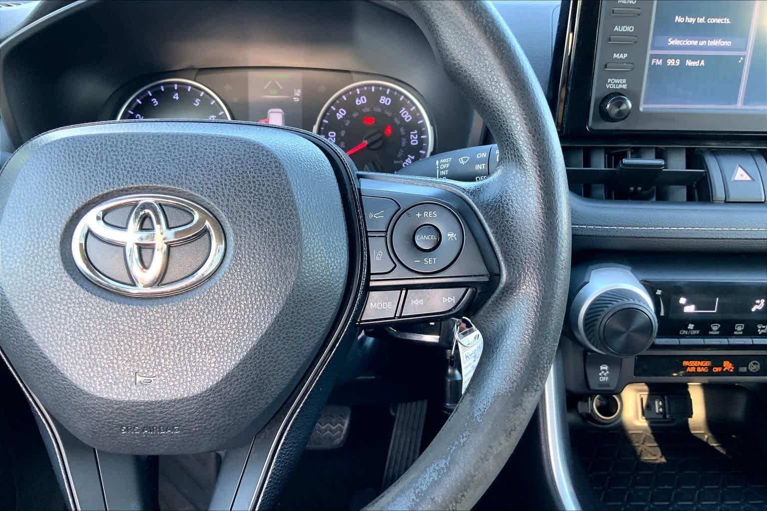 Used 2019 Silver Sky Metallic Toyota LE image 24