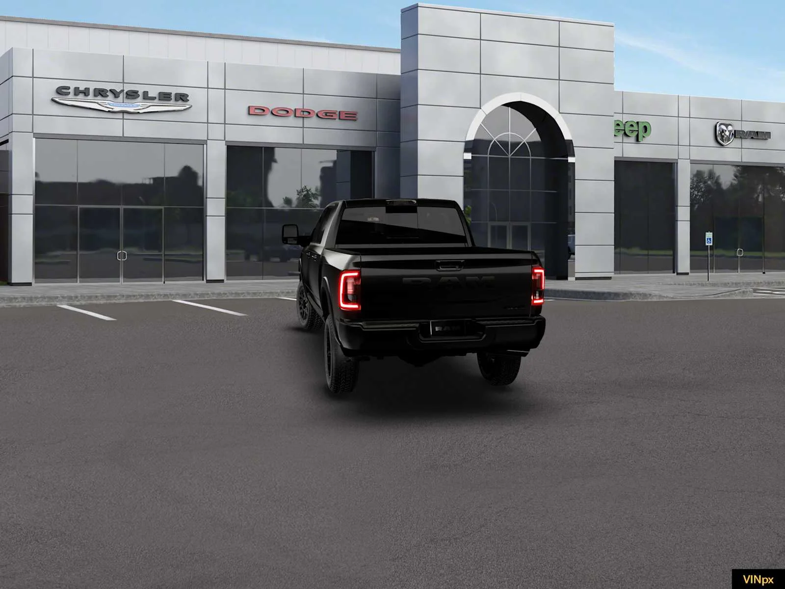 New 2026 Diamond Black Crystal Pearl-Coat Exterior Paint RAM Limited image 13
