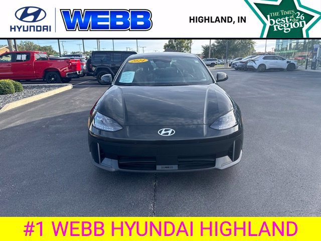 Used 2024 Hyundai IONIQ 6 SE with VIN KMHM24AA7RA070558 for sale in Highland, IN