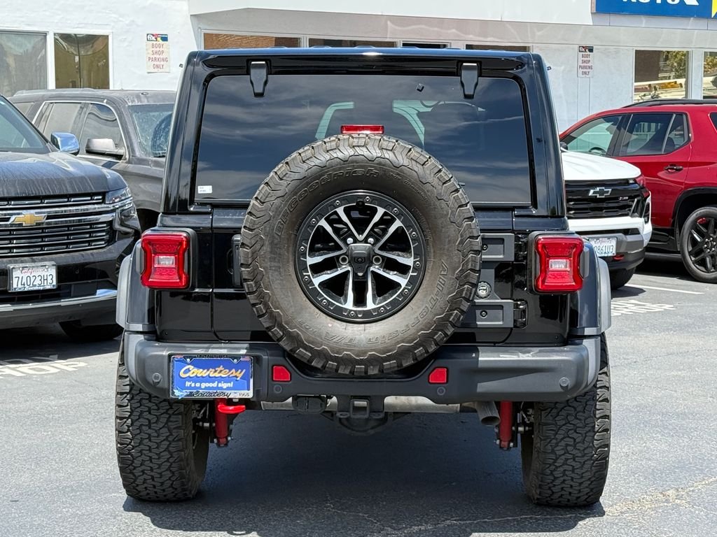 Used 2024 Black Jeep Rubicon X image 8