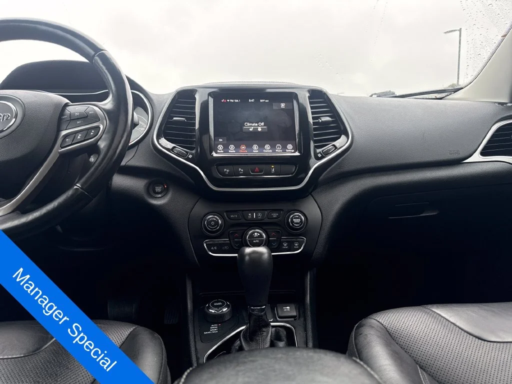 Used 2021 Bright White Clearcoat Jeep Limited image 19