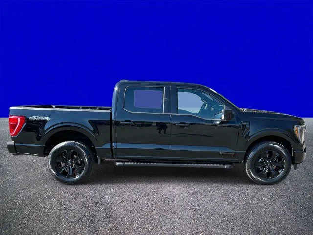 Certified Used 2023 Black Metallic Ford XLT image 2