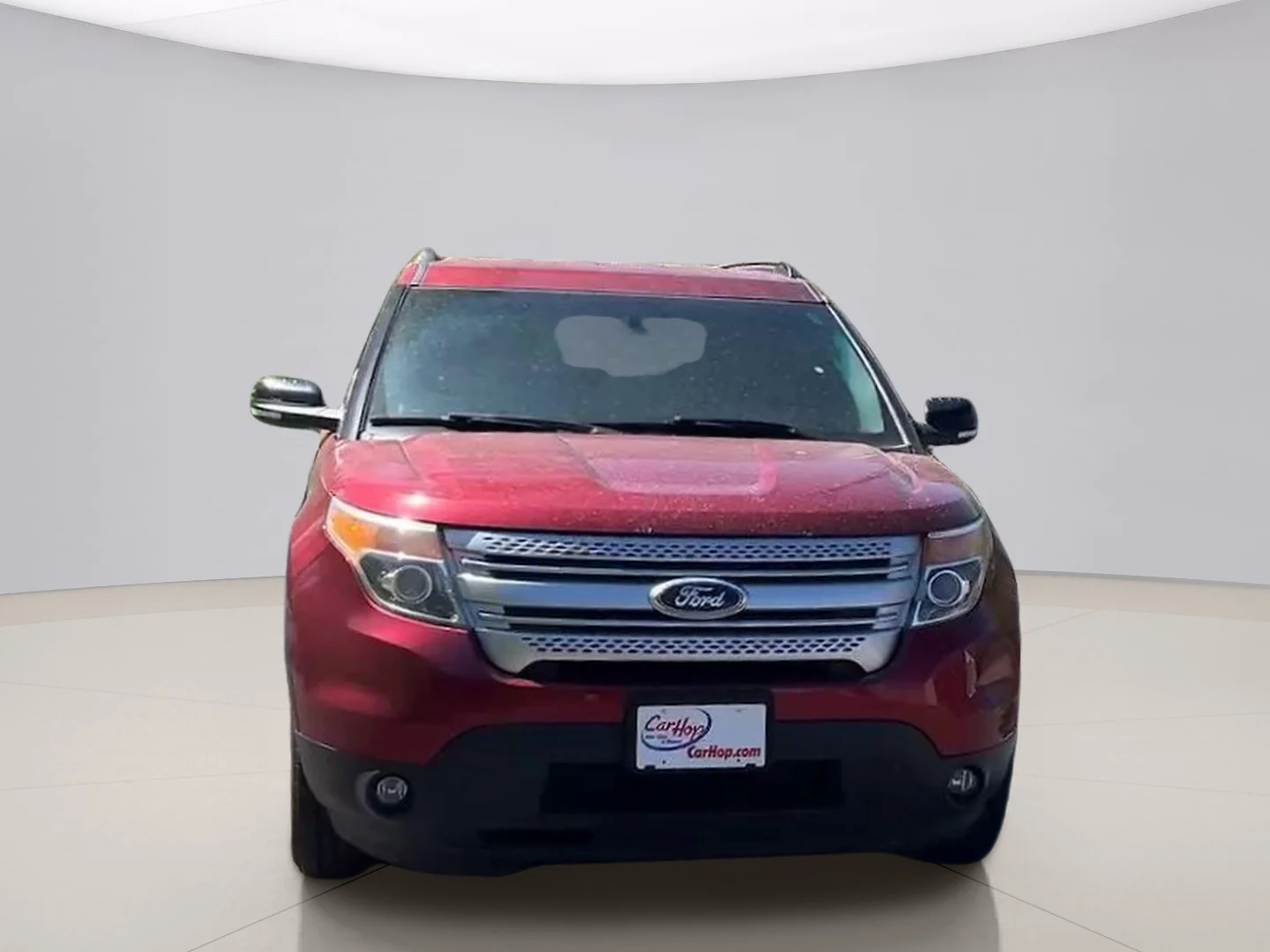 Used 2014 Red Ford XLT 4WD image 8