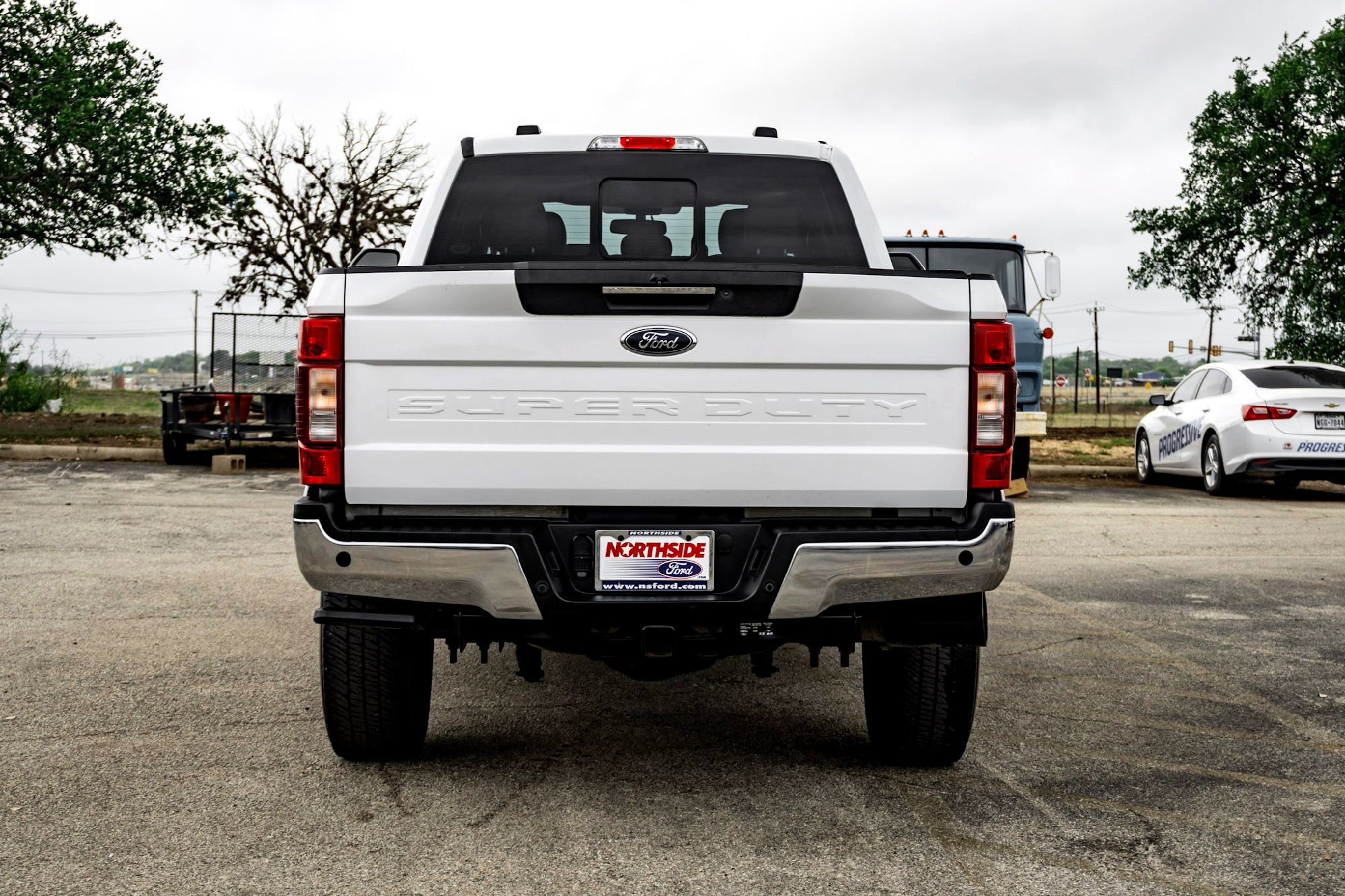 Used 2020 Oxford White Ford LARIAT image 6