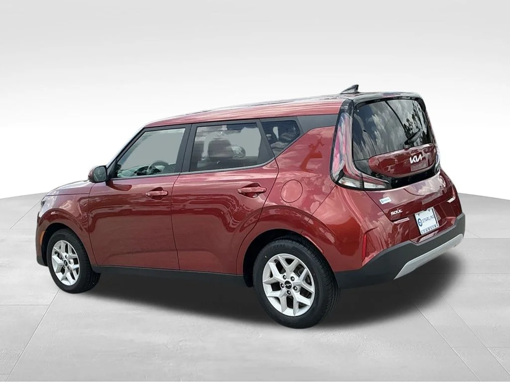 Used 2024 Orange Kia LX image 4
