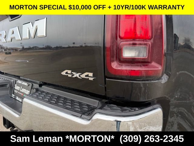 New 2026 Diamond Black Crystal Pearl-Coat Exterior Paint Ram Tradesman image 14
