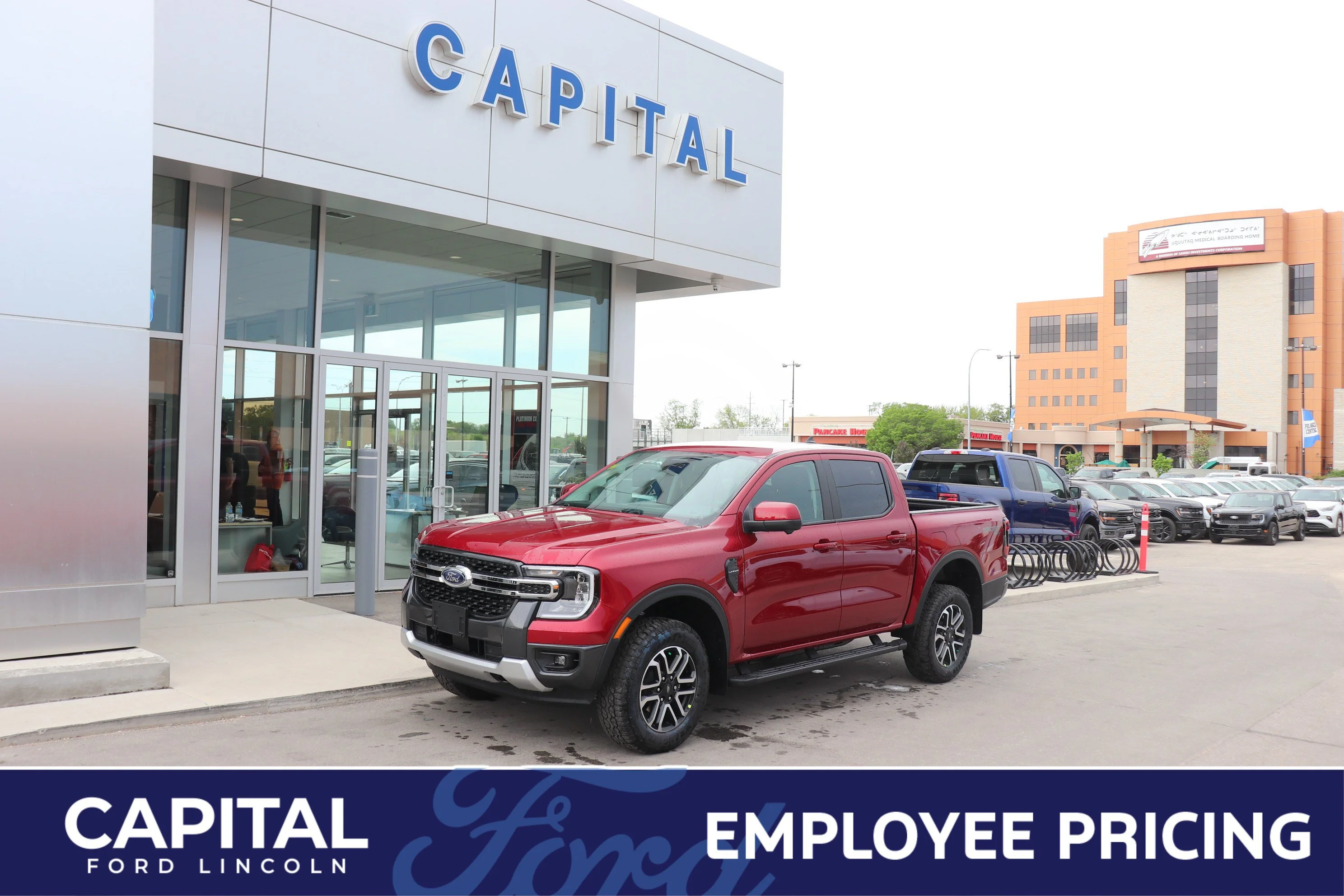 New 2026 RUBY RED METALLIC TINTED CC Ford LARIAT image 1