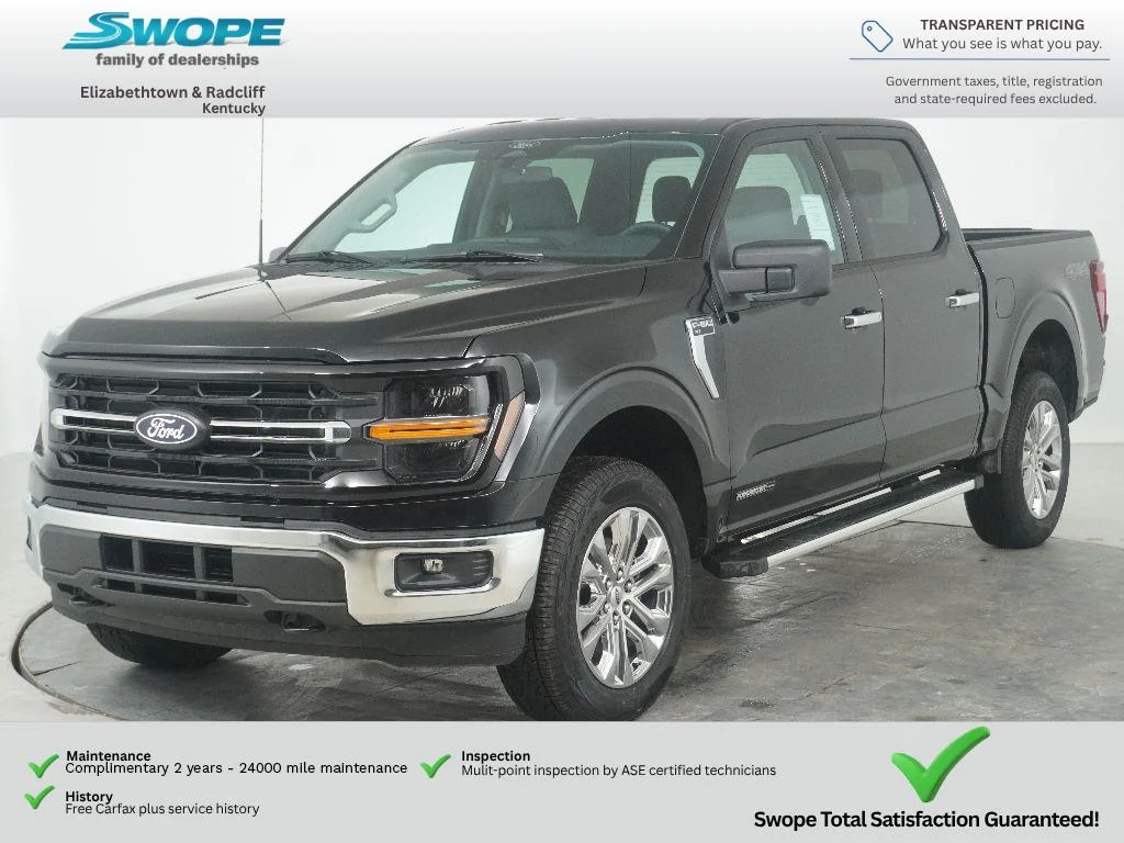 New 2026 Agate Black Metallic Ford XLT image 10