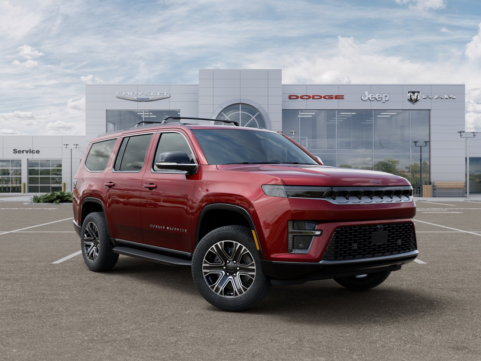 New 2026 Velvet Red Pearl-Coat Exterior Paint Jeep  image 38