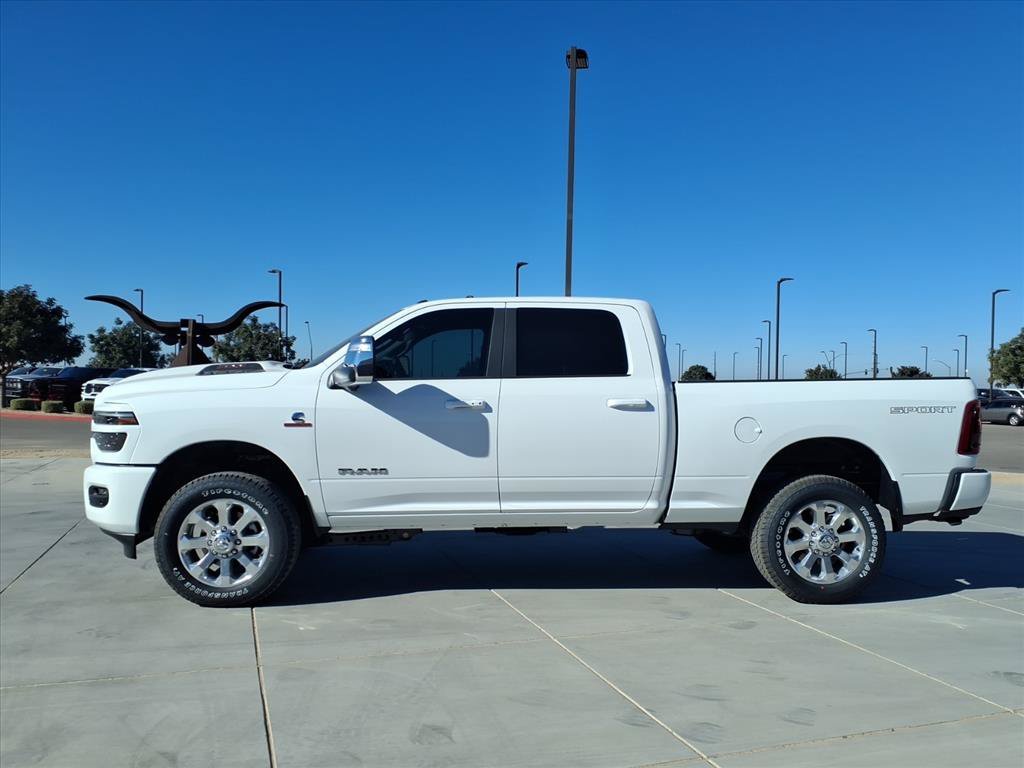 New 2026 Bright White Clear-Coat Exterior Paint RAM Laramie image 3