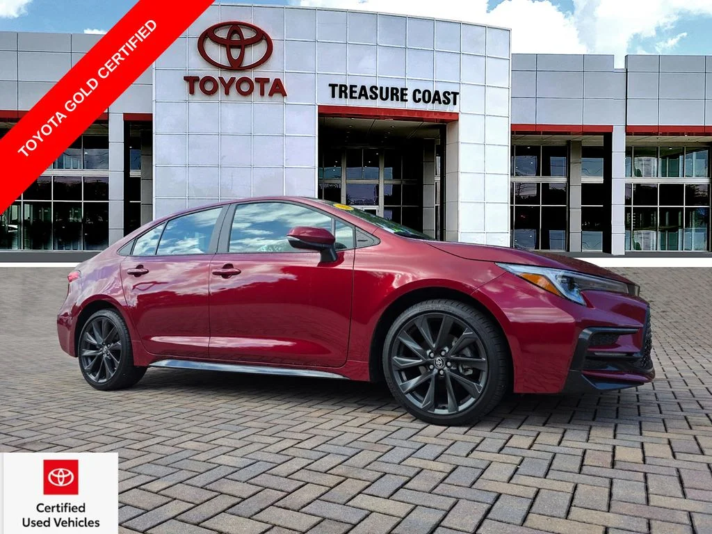 Used 2026 Red Toyota SE image 1