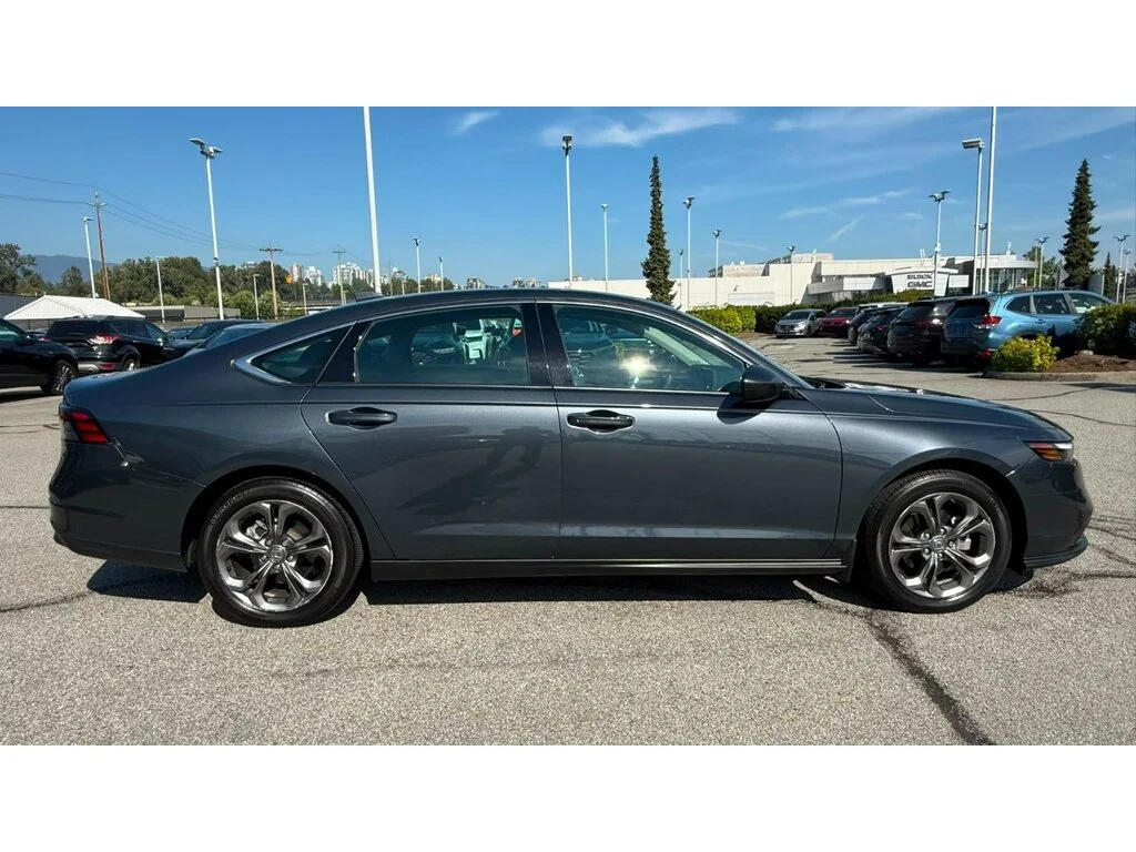 Certified Used 2023 Meteoroid Grey Metallic Honda EX CVT Certified Pre-Owned   Local BC   Neat Condi image 3