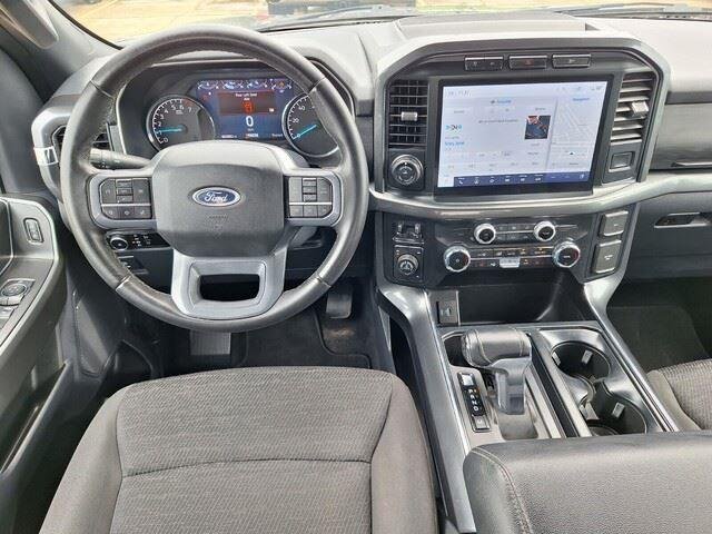 Used 2023 Carbonized Gray Metallic Ford XLT image 9