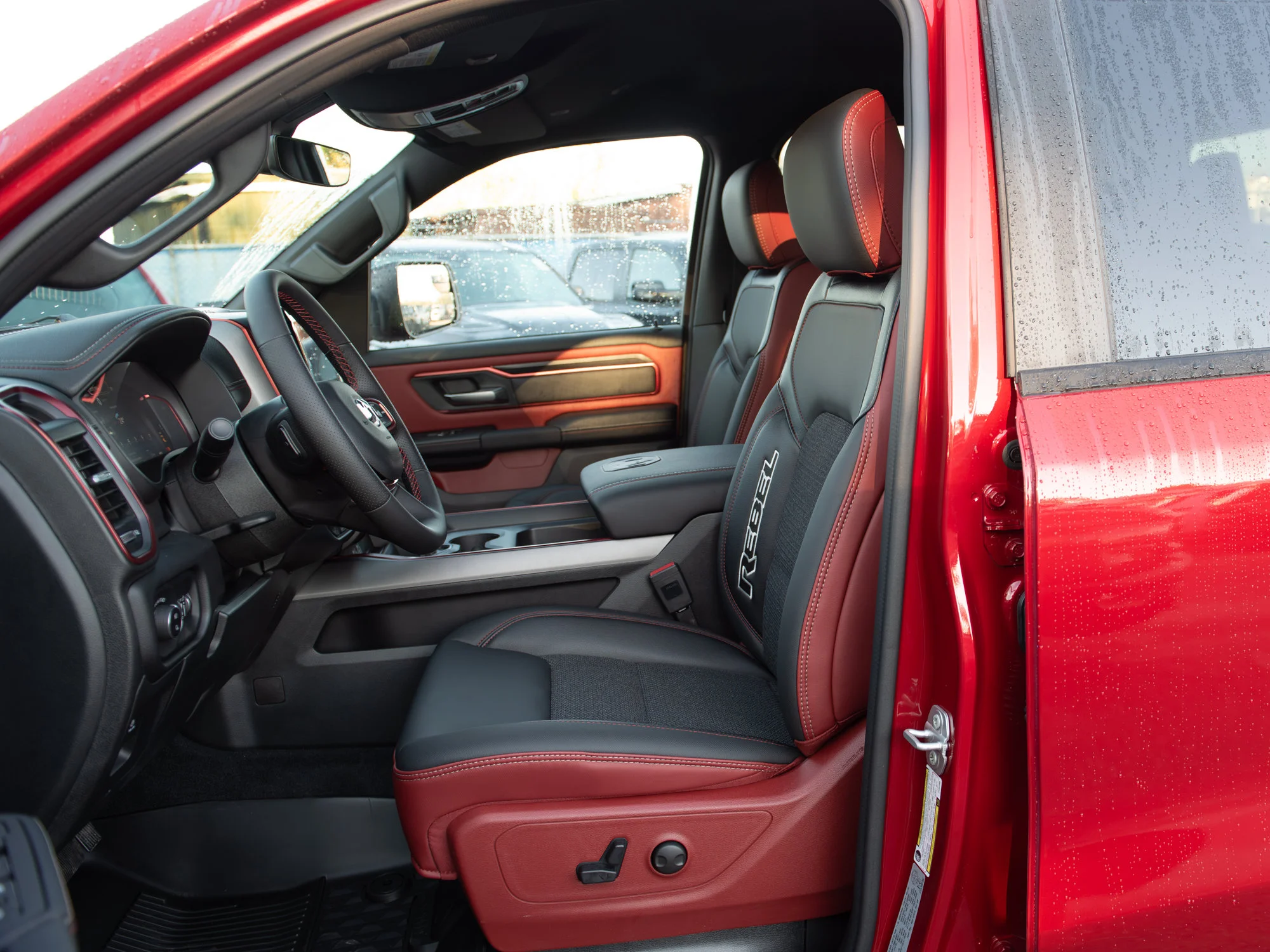 New 2026 Red RAM Rebel* Crew Cab 4x4, 33 Inch A/T Tires, Heated Seats/Wheel, Nav, Alpine Audio image 23