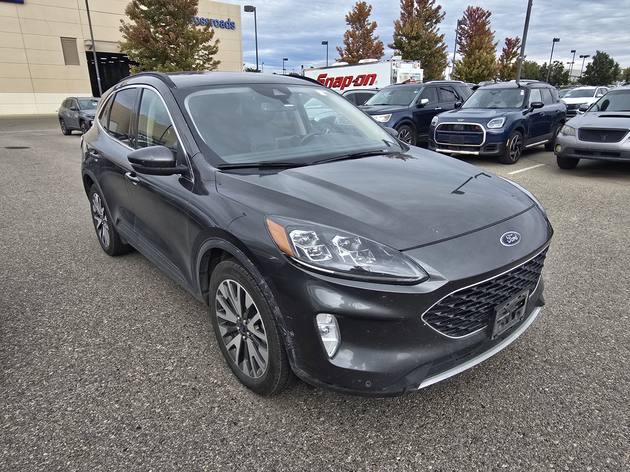 Used 2020 Magnetic Metallic Ford Titanium image 18