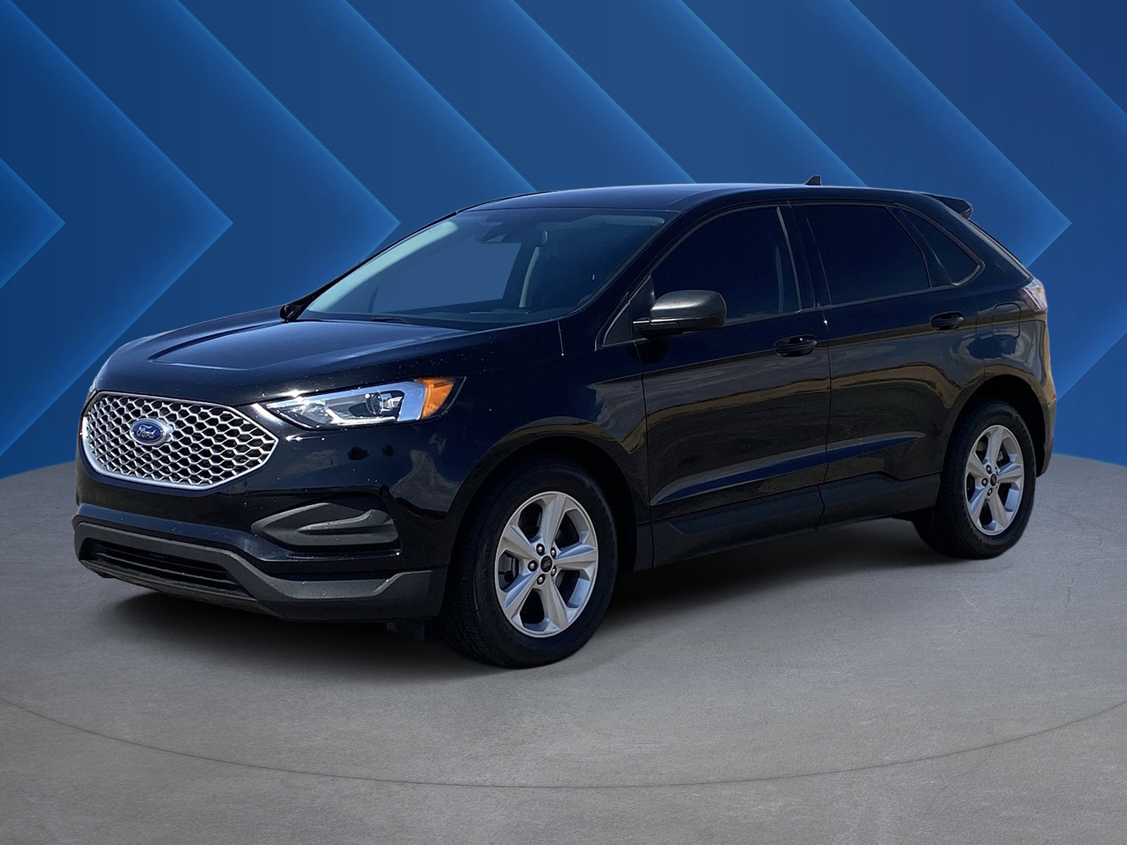 Used 2023 Agate Black Metallic Ford SE image 7