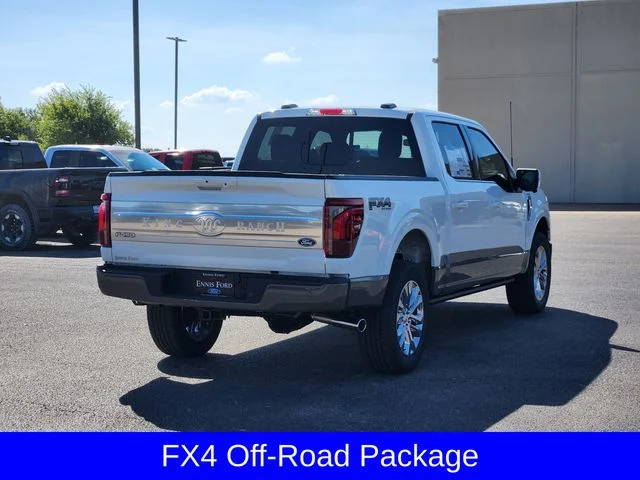 New 2026 Star White Metallic Tri-Coat Ford King Ranch® image 4