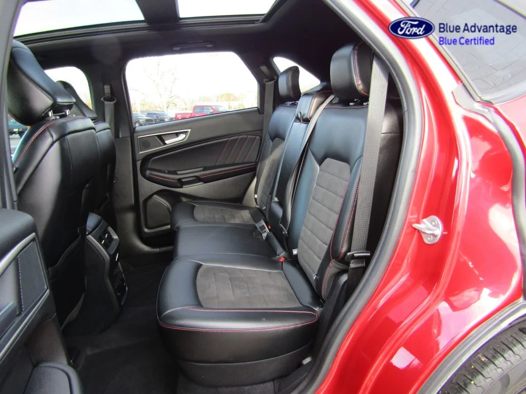 Certified Used 2024 Rapid Red Metallic Tinted Clearcoat Ford ST Line image 23