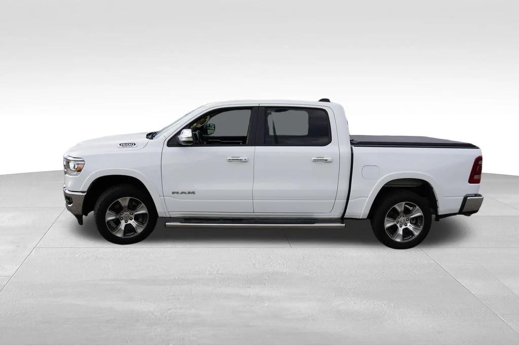 Used 2021 Bright White Clearcoat Ram Laramie image 9