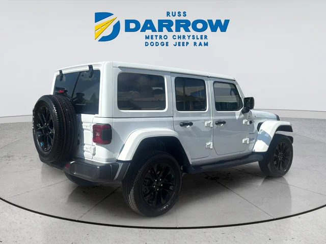 Used 2023 White Jeep Sahara 4xe image 5