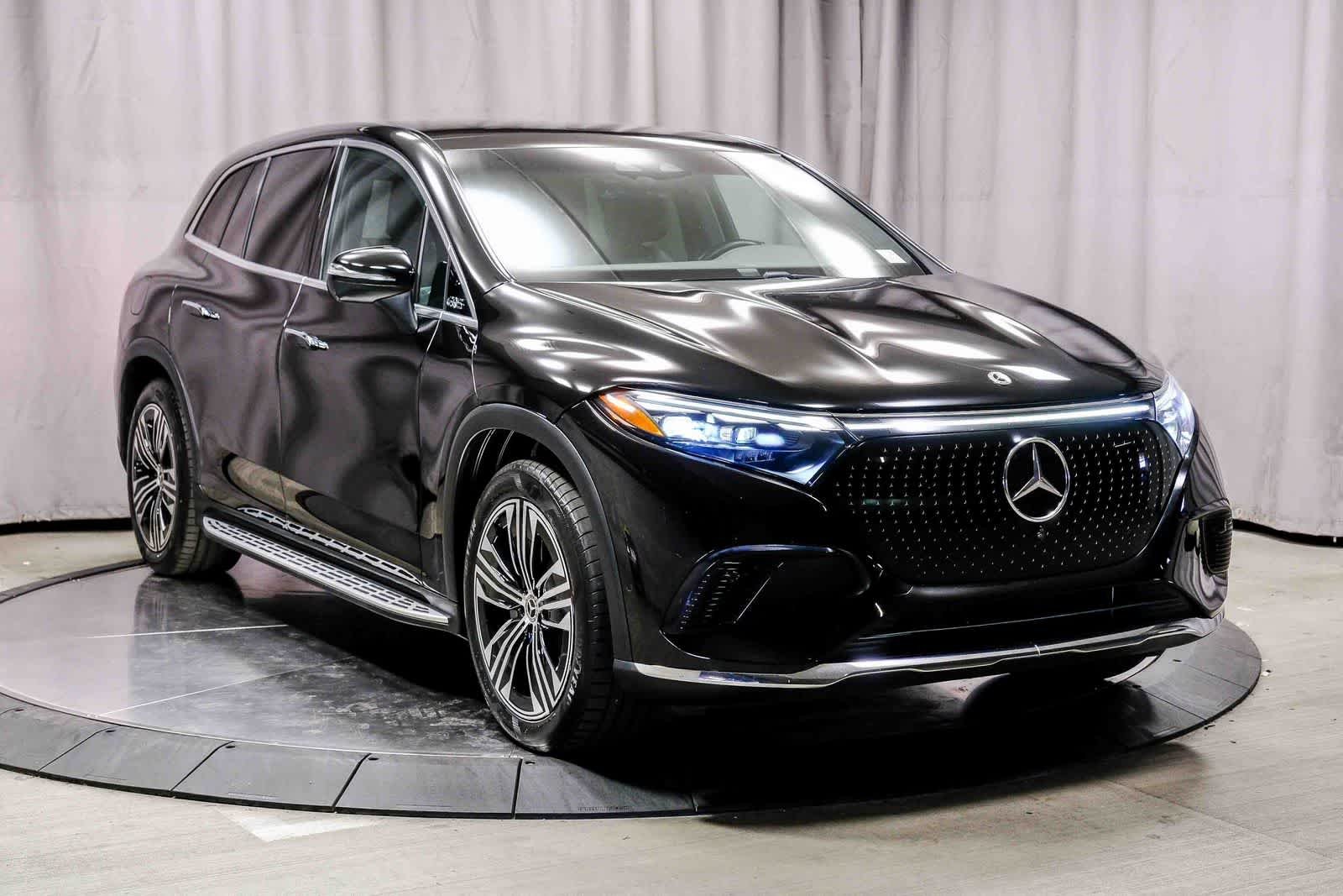 Certified Used 2024 Obsidian Black Metallic Mercedes-Benz EQS 450+ image 5