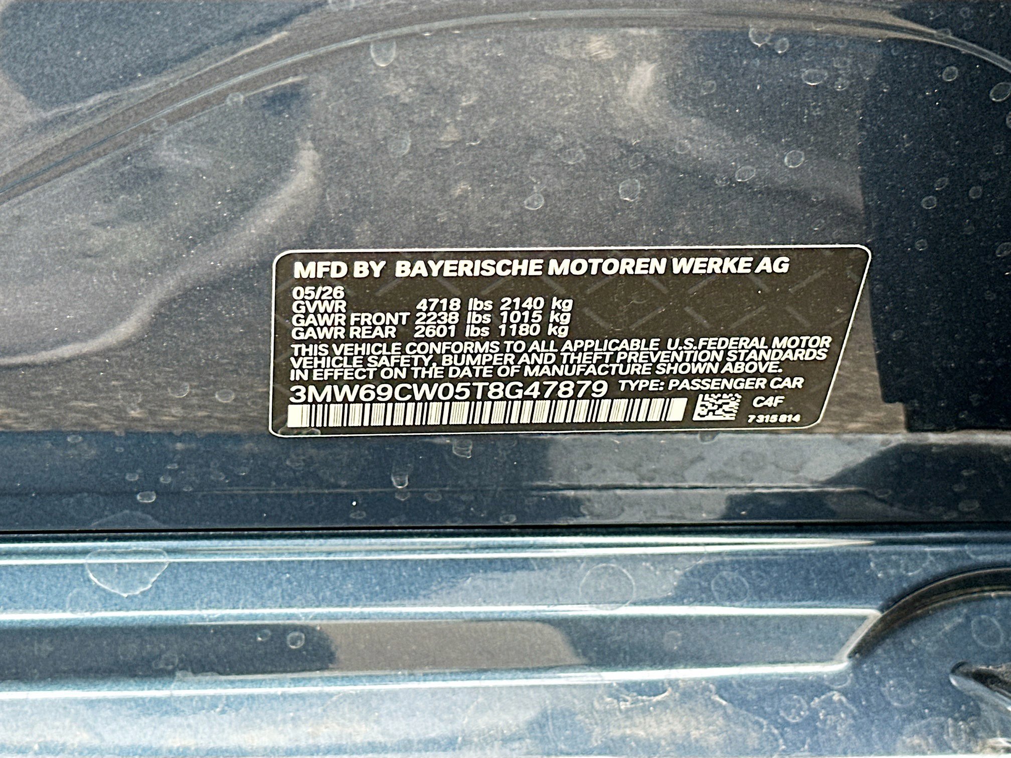 New 2026 Arctic Race Blue Metallic BMW 330i NA image 25
