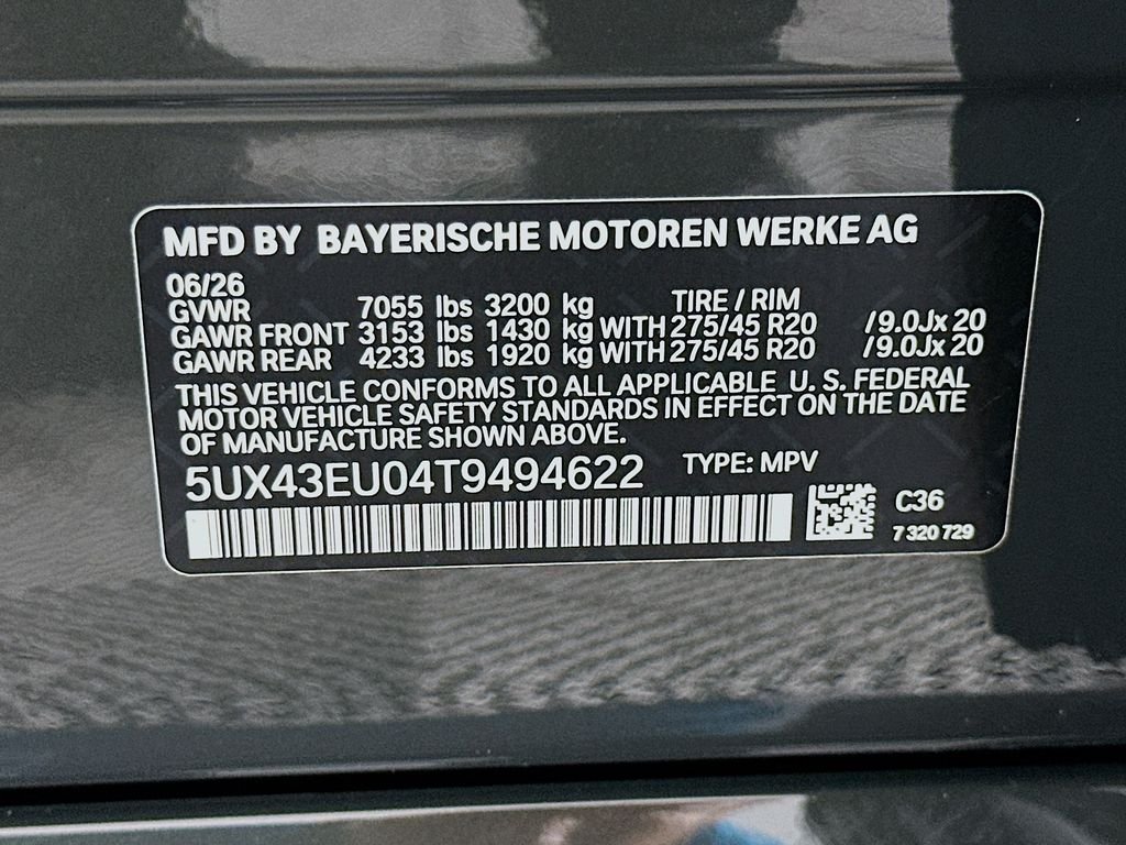 New 2026 Dravit Grey Metallic BMW xDrive50e image 24