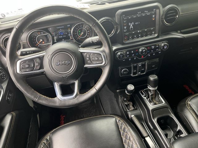 Used 2022 Bright White Clearcoat Jeep High Altitude image 15