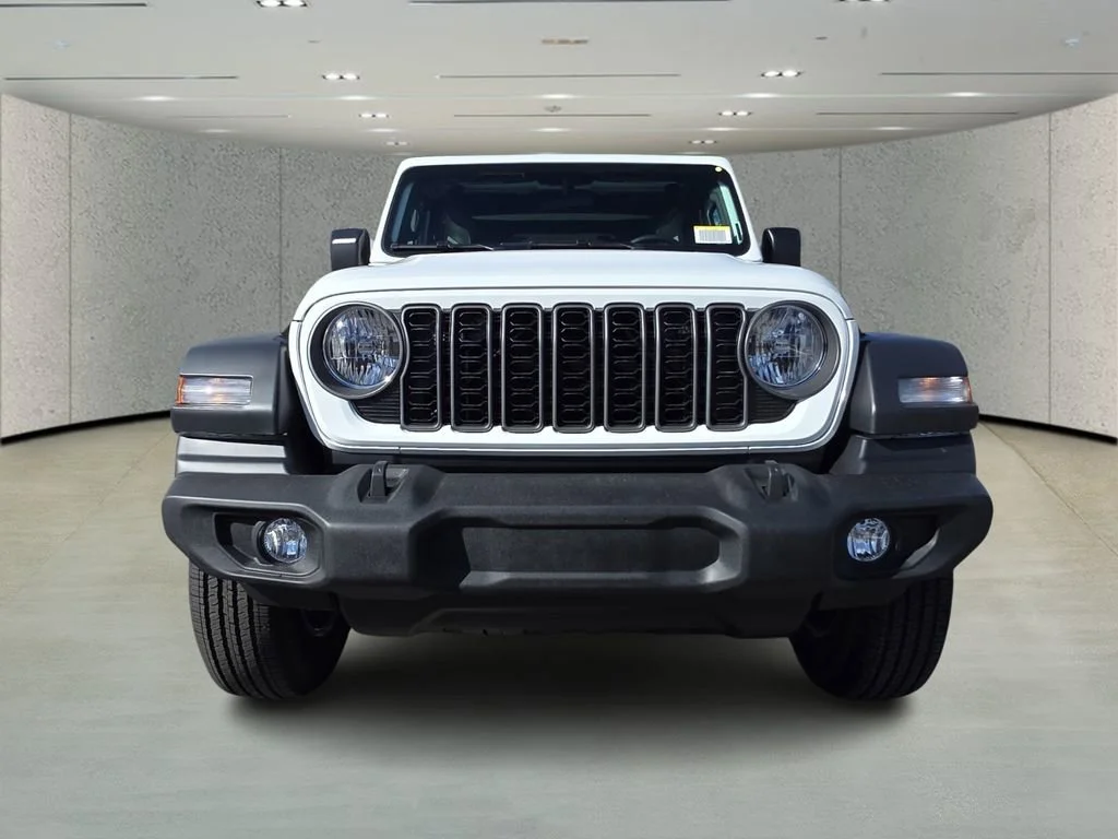 New 2026 Bright White Clear-Coat Exterior Paint Jeep Sport image 2