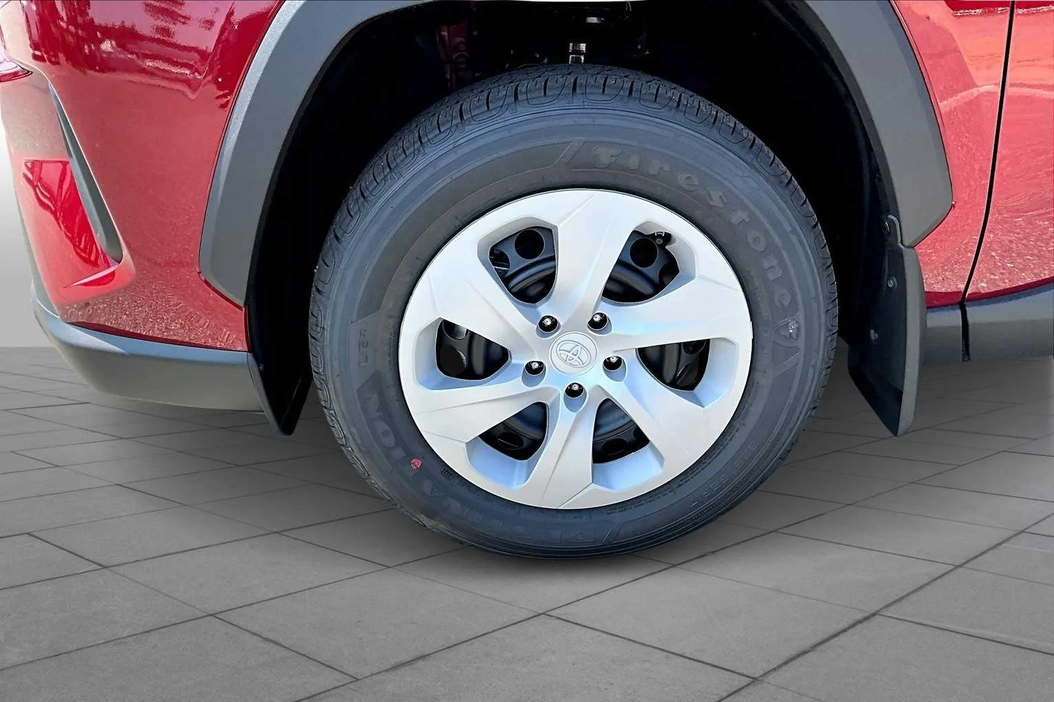 Certified Used 2025 Ruby Flare Pearl Toyota LE image 4