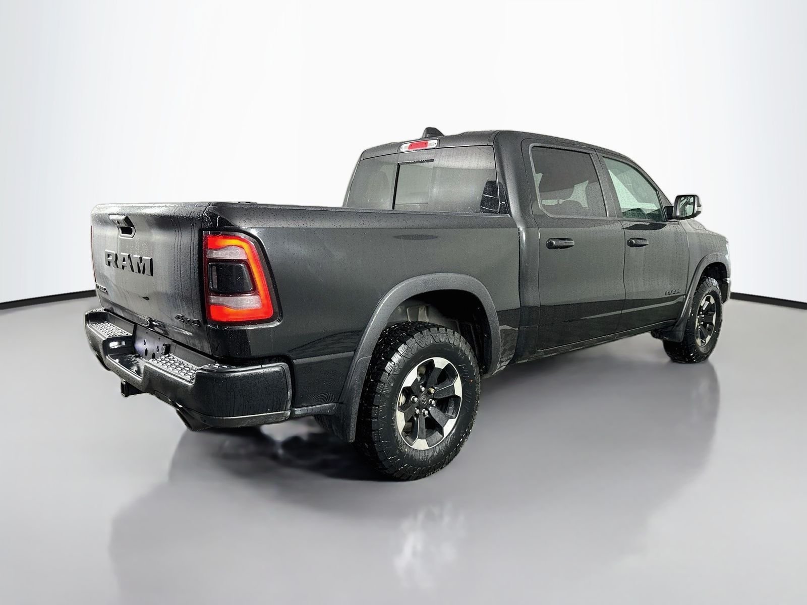 Used 2023 Diamond Black Crystal Pearlcoat Ram Rebel image 7