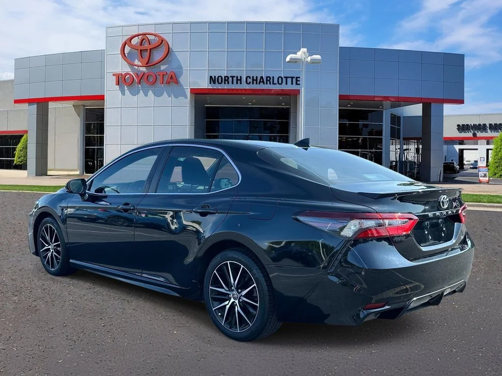 Used 2021 Black Toyota SE image 4