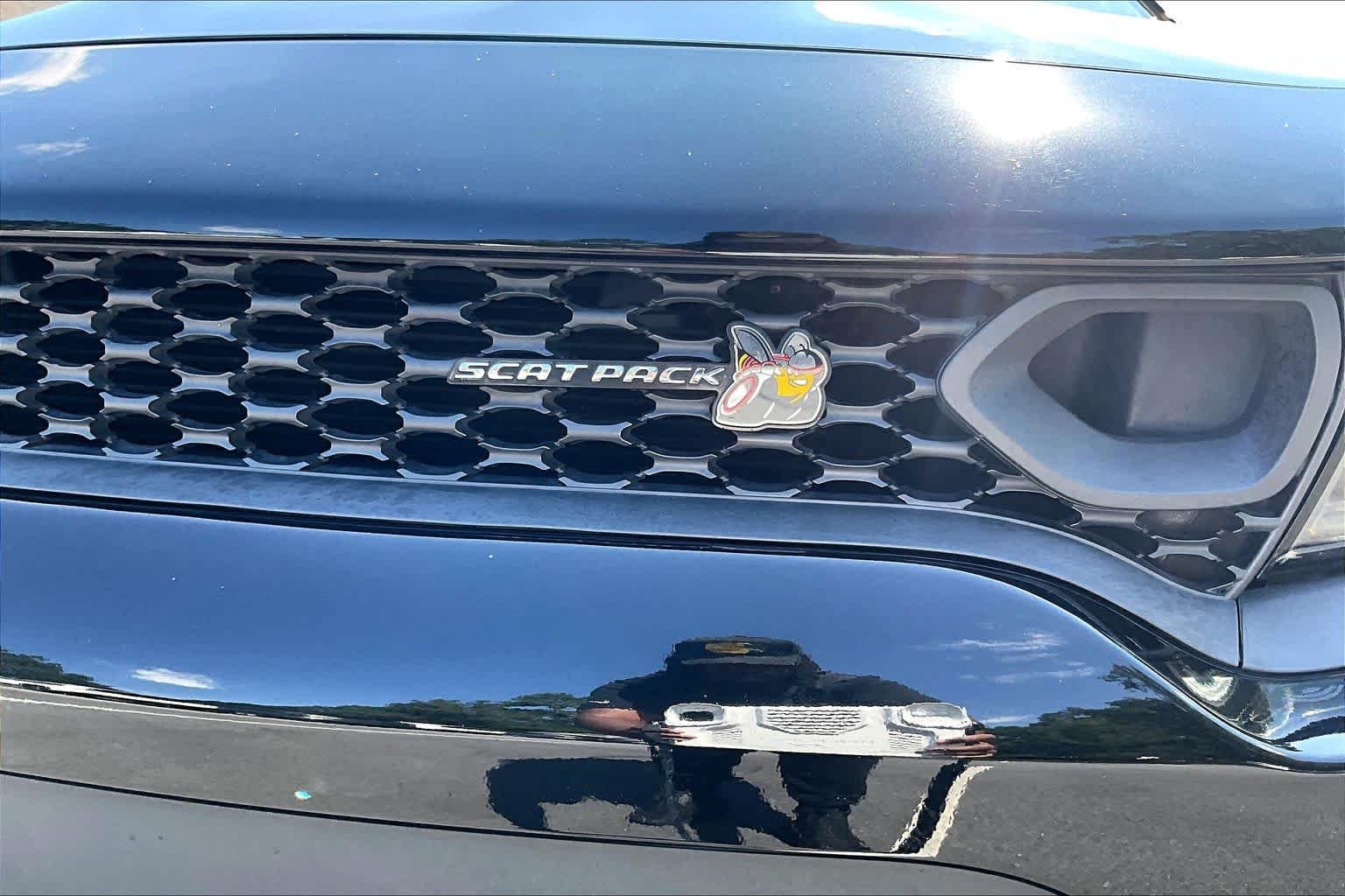 Used 2023 Pitch Black Clearcoat Dodge Scat Pack image 19