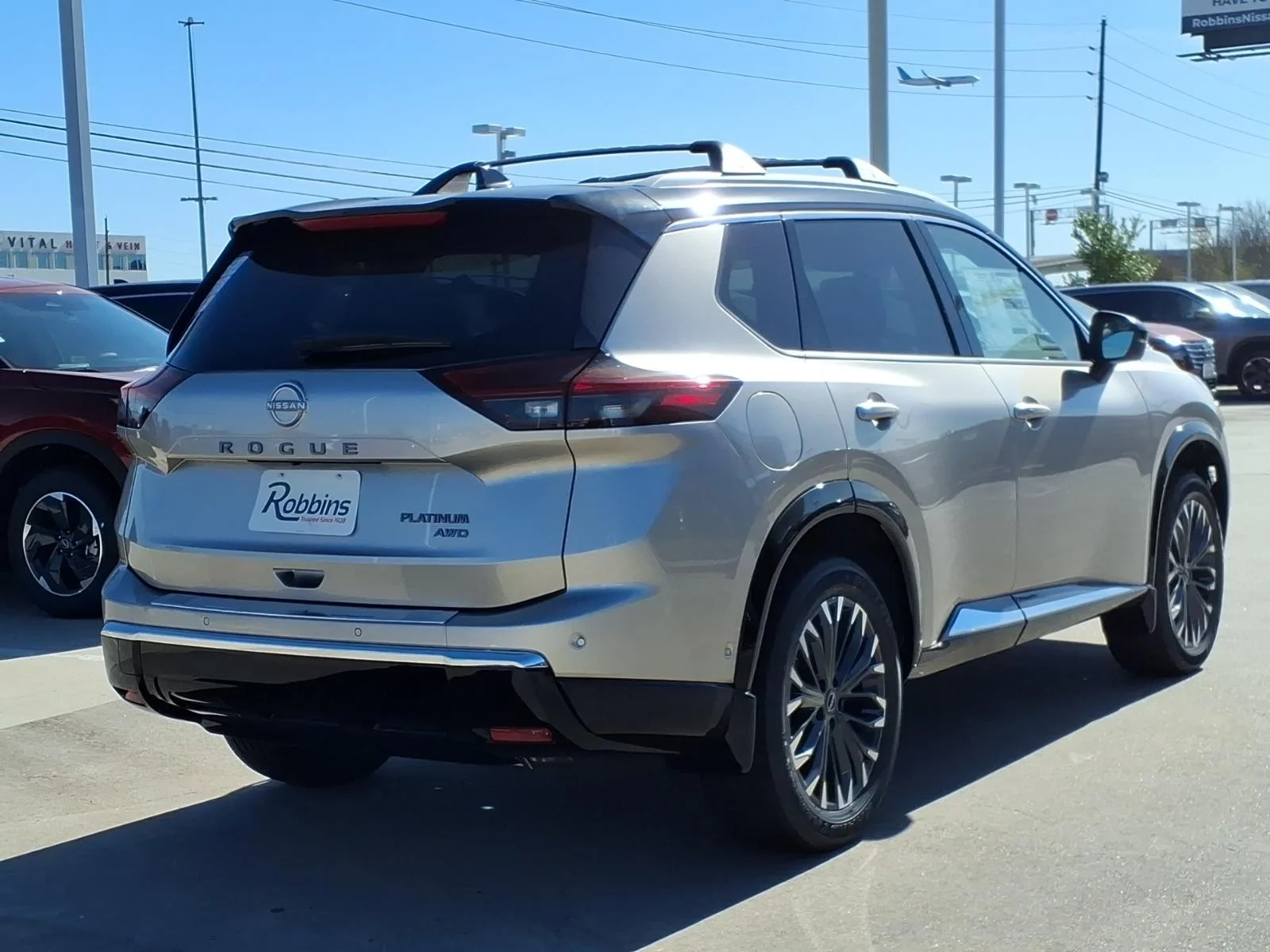 2026 Nissan Rogue Platinum Silver at Robbins Nissan