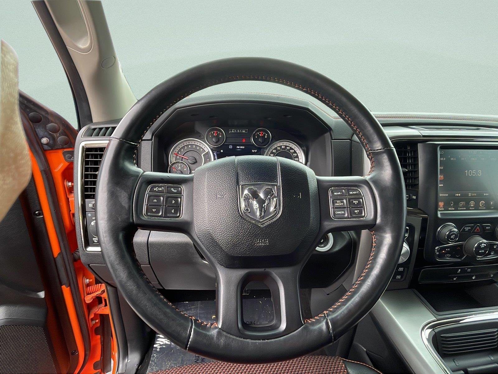 Used 2017 Ignition Orange Clearcoat Ram Sport image 23