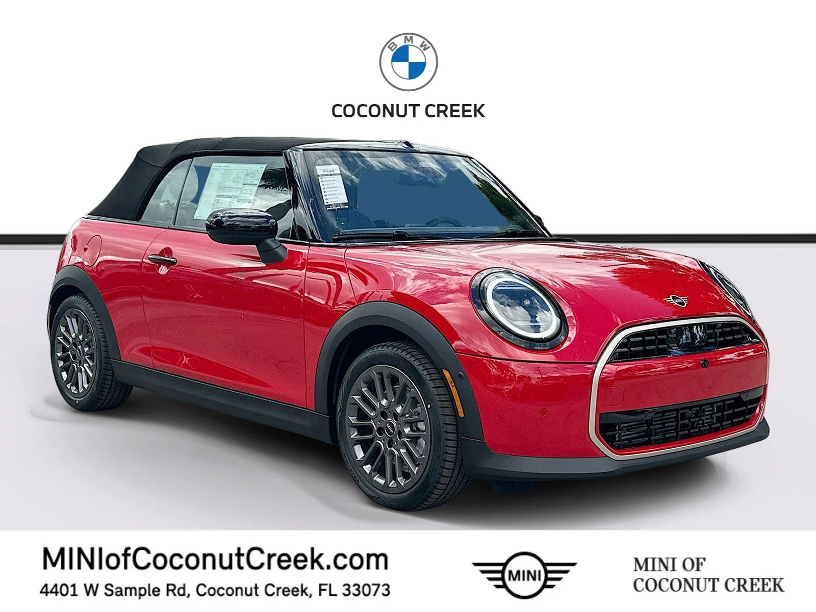 New 2026 MINI Convertible Iconic Convertible in Coconut Creek