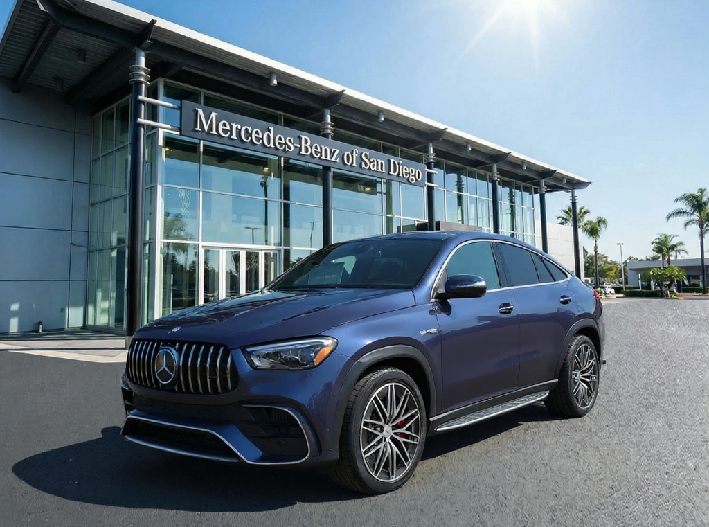 New 2026 Twilight Blue Metallic Mercedes-Benz AMG® GLE 63 S 4MATIC+ Coupe image 1