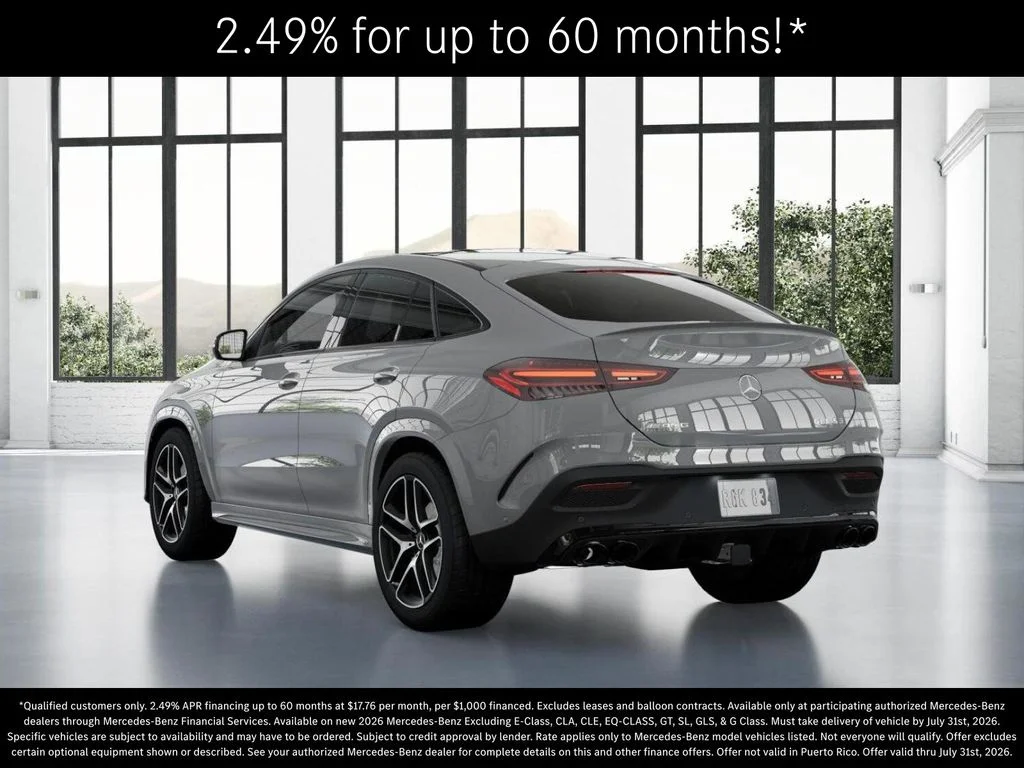 New 2026 MANUFAKTUR Alpine Grey Mercedes-Benz AMG® GLE 53 4MATIC+ Coupe image 28