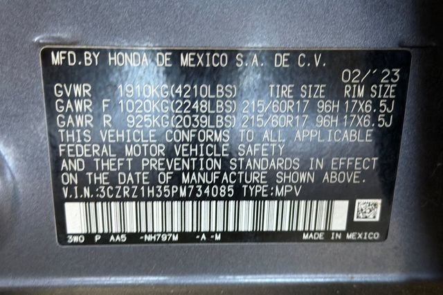 Certified Used 2023 Modern Steel Metallic Honda LX image 37