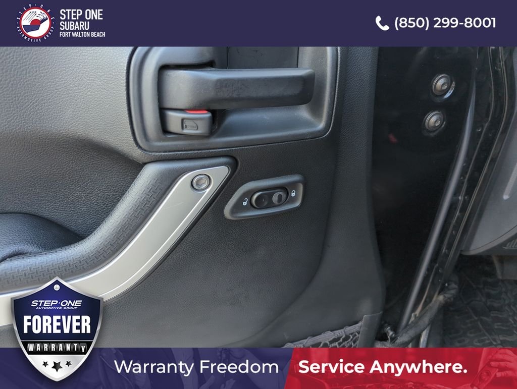 Used 2017 Black Jeep Unlimited Sahara image 19