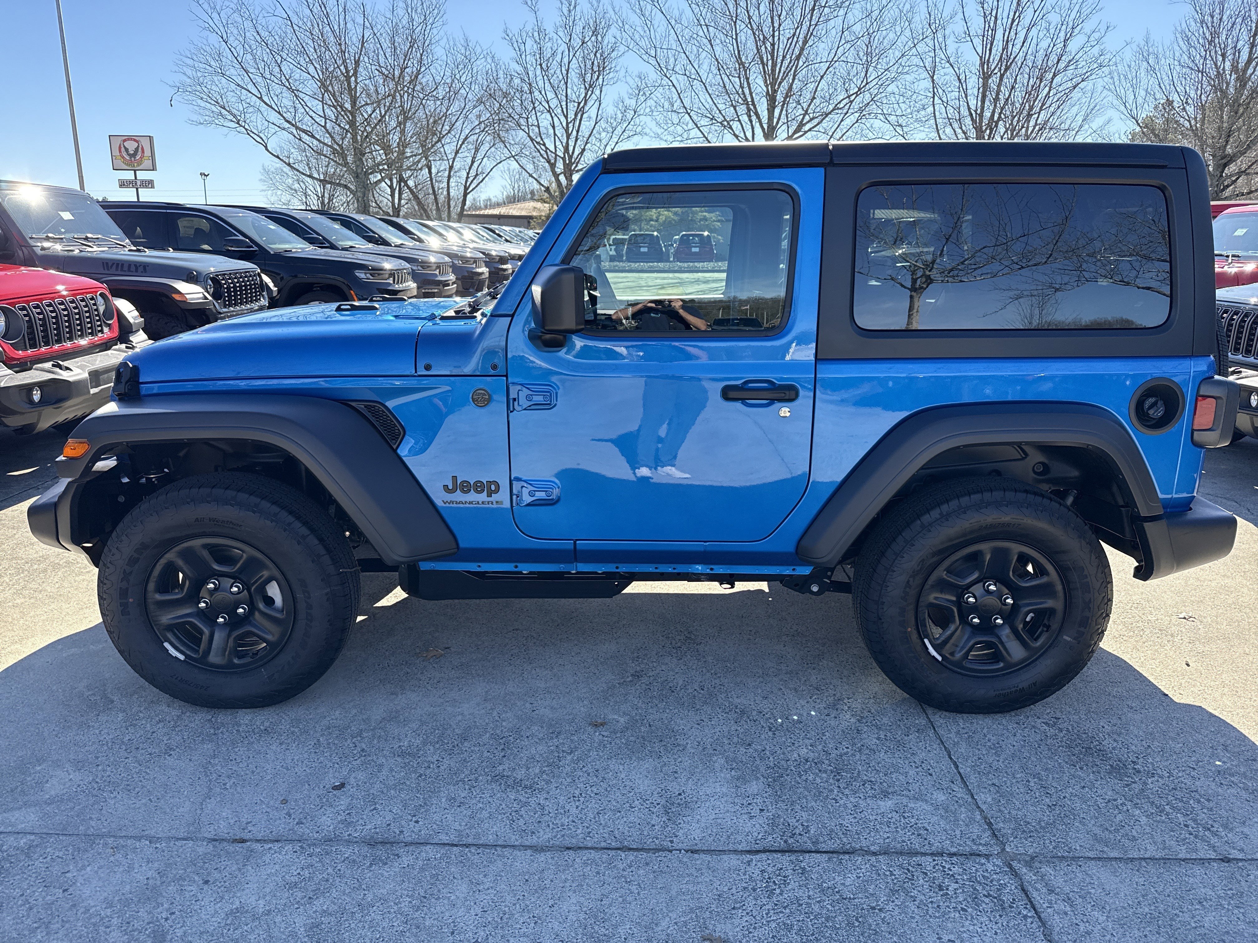 New 2026 Hydro Blue Pearlcoat Jeep Sport image 4